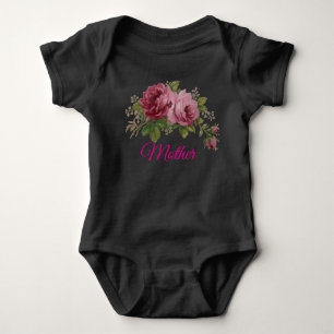 Body Para Bebé Elegancia de Rosa Rosa 