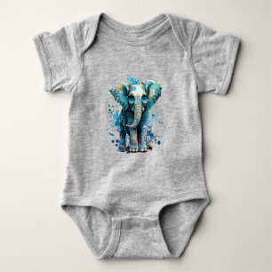 Body Para Bebé Elegancia elefante