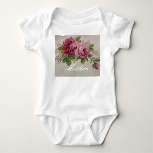Body Para Bebé Elegancia rosa rosa