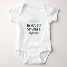 Body Para Bebé Elegant Baby & Co Black Teal Baby Shower