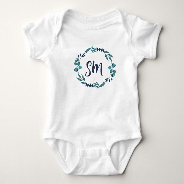 Body Para Bebé Elegant Bodysuit for Kids with Personalized  (Anverso)