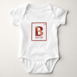Body Para Bebé Elemento de Bacon