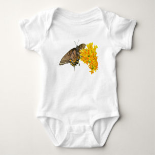 Body Para Bebé Elemento de mariposa de cola de cereal (Papilio gl
