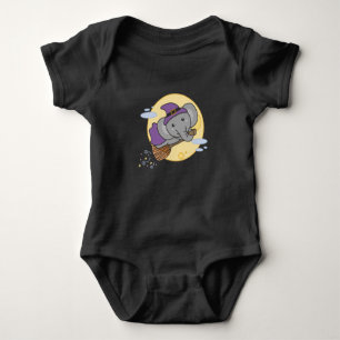Body Para Bebé Elephant Halloween Brujas Niños Testigos Disfraz