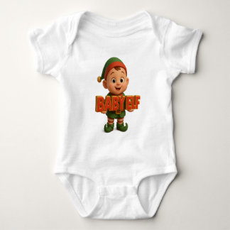 Body Para Bebé Elfo bebé - Edición de Navidad