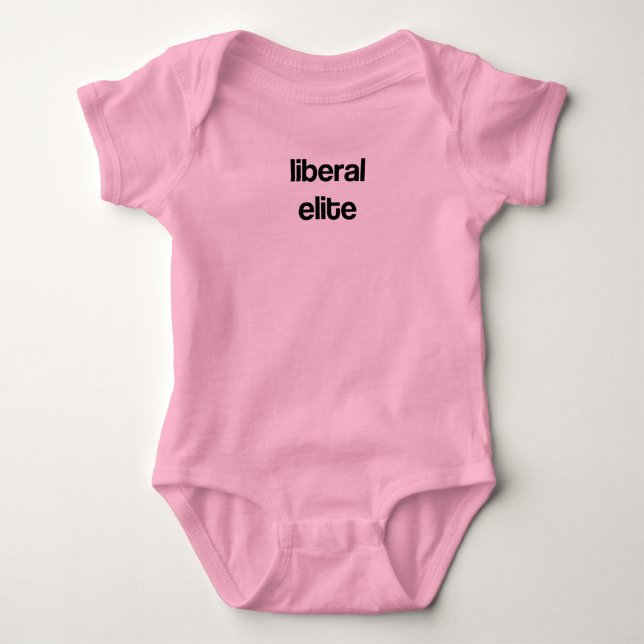 Body Para Bebé Elite liberal (Anverso)