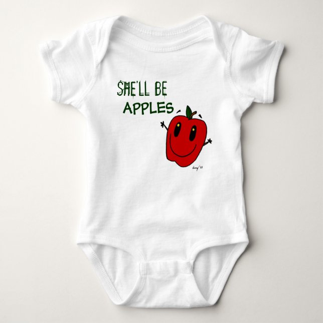 BODY PARA BEBÉ ELLA SERÁ APLICADORA INFANTIL (Anverso)