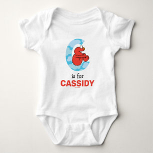 Body Para Bebé Elmo Alphabet   C Nubes