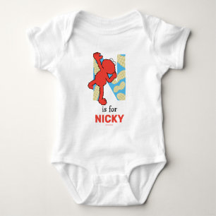 Body Para Bebé Elmo Alphabet   N Nueces