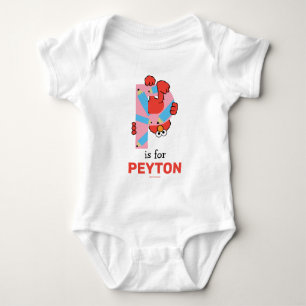 Body Para Bebé Elmo Alphabet   P Lápiz