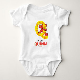 Body Para Bebé Elmo Alphabet   Q Pregunta