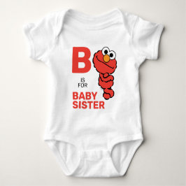Body Para Bebé Elmo | B es para Hermana Bebé