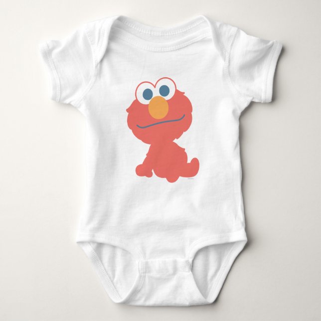 Body Para Bebé Elmo Baby Sitting (Anverso)