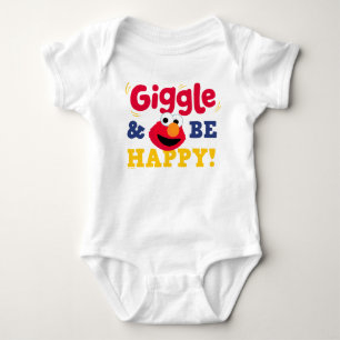 Body Para Bebé Elmo Ríe y Sé Feliz