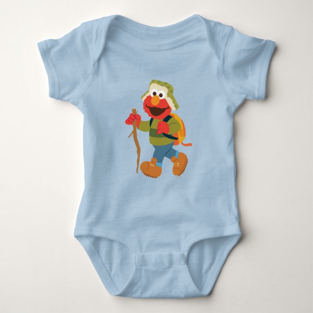 Body Para Bebé Elmo Woodland Hike (Anverso)