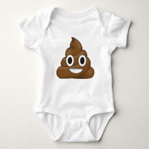 Body Para Bebé Emoji de poop