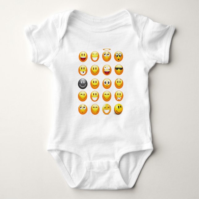 Body Para Bebé emojis (Anverso)