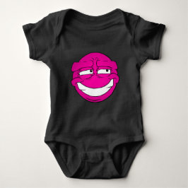Body Para Bebé Emote Face Baby Bodysuit