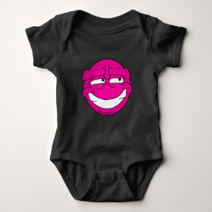 Body Para Bebé Emote Face Baby Bodysuit