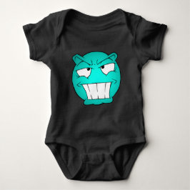 Body Para Bebé Emote Face Baby Bodysuit