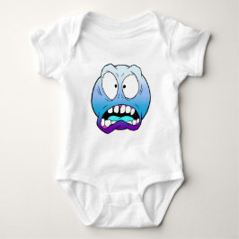 Body Para Bebé Emote Face Baby Bodysuit