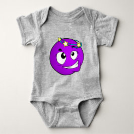Body Para Bebé Emote Face Baby Bodysuit