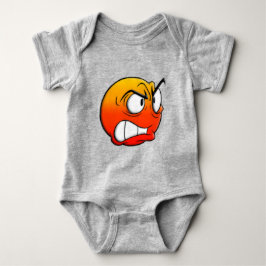 Body Para Bebé Emote Face Baby Bodysuit