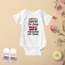 Empaqueta mis pañales y voy a combatir incendios c