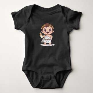 Body Para Bebé Emperador Romano Kawaii Be
