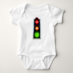 Body Para Bebé En marcha - Luces de tráfico