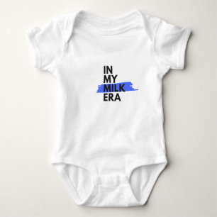 Body Para Bebé "En mi era de la leche" Baby Bodysuit
