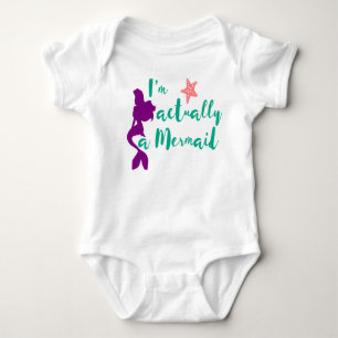 Body Para Bebé En realidad soy una sirena