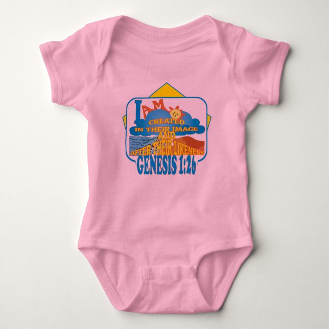 Body Para Bebé En su camiseta de imagen (Anverso)