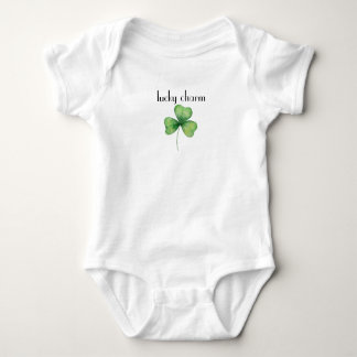 Body Para Bebé Encantador Lucky Baby Bodysuit con Shamrock