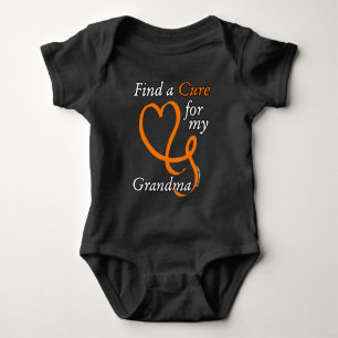 Body Para Bebé Encuentra una cura/corazón/abuela...RSD/CRPS