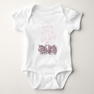 Body Para Bebé Encuéntrame donde están las cosas salvajes