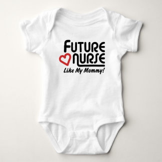 Body Para Bebé Enfermera futura como mi mamá