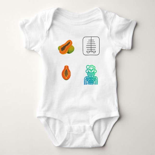 Body Para Bebé Enfermero de enfermeras de radiología - Enfermeras (Anverso)