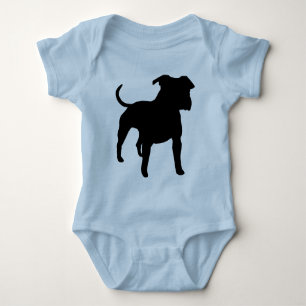 Body Para Bebé Engranaje de Staffordshire Terrier americano