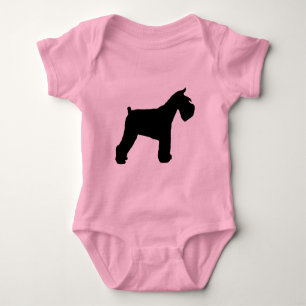 Body Para Bebé Engranaje del Schnauzer