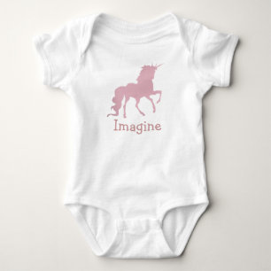 Body Para Bebé Enredadera 1 del unicornio