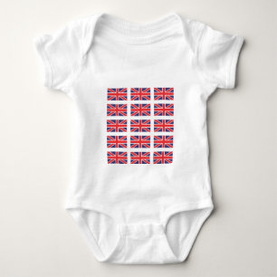 Body Para Bebé Enredadera/Babygro de la bandera de Union Jack