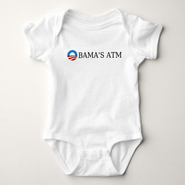 Body Para Bebé Enredadera del niño de la atmósfera de Obama (Anverso)