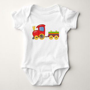 Body Para Bebé Enredadera del niño del tren