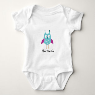 Body Para Bebé Enredadera del niño del vigilante de pájaro