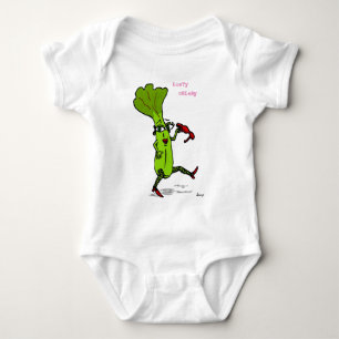 Body Para Bebé Enredadera fuerte del niño del apio