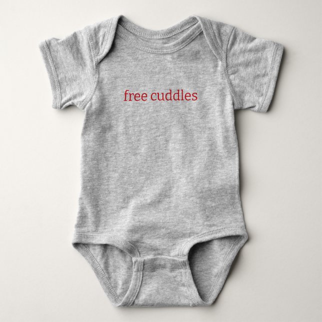 Body Para Bebé Enterito de Cuddles Gratis (Anverso)