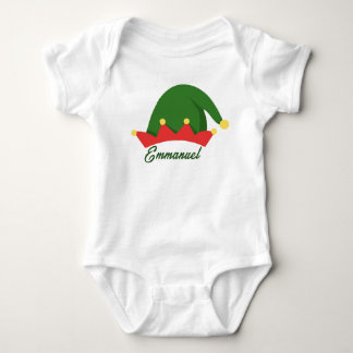 Body Para Bebé Enterizo de gorro de elfo