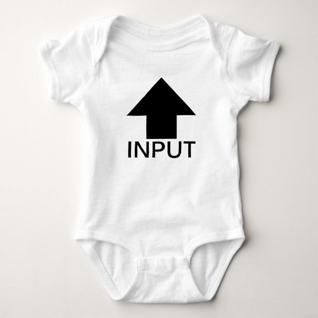 Body Para Bebé Entrada-salida (Anverso)