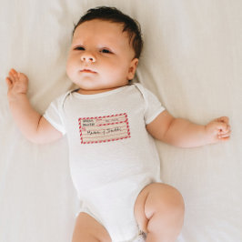 Body Para Bebé Entrega especial personalizada